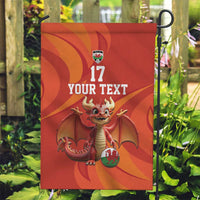 Custom Wales Football Go Champions Garden Flag Cymru am byth Red Style