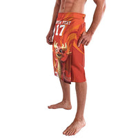 Custom Wales Football Go Champions Lavalava Cymru am byth Red Style