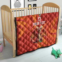 Custom Wales Football Go Champions Quilt Cymru am byth Red Style