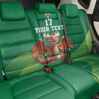 Custom Wales Football Go Champions Back Car Seat Cover Cymru am byth Green Style