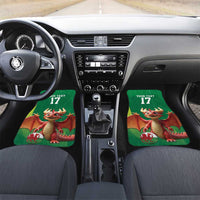 Custom Wales Football Go Champions Car Mats Cymru am byth Green Style