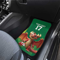 Custom Wales Football Go Champions Car Mats Cymru am byth Green Style