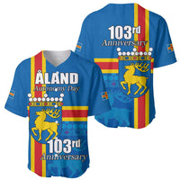 Aland's Autonomy Day Baseball Jersey 103rd Anniversary