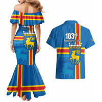 Aland's Autonomy Day Couples Matching Mermaid Dress and Hawaiian Shirt 103rd Anniversary