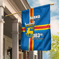 Aland's Autonomy Day Garden Flag 103rd Anniversary
