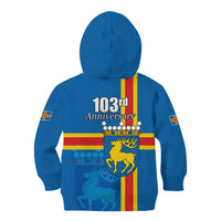 Aland's Autonomy Day Kid Hoodie 103rd Anniversary