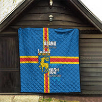 Aland's Autonomy Day Quilt 103rd Anniversary