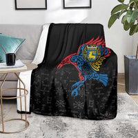 Aland Vikings Culture Blanket Norse Mythology Raven Tattoo