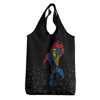 Aland Vikings Culture Grocery Bag Norse Mythology Raven Tattoo