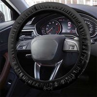 Aland Vikings Culture Steering Wheel Cover Norse Mythology Raven Tattoo
