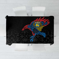 Aland Vikings Culture Tablecloth Norse Mythology Raven Tattoo