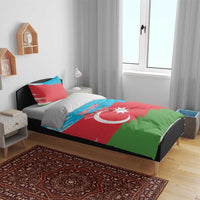 Personalized Azerbaijan Flag Style Bedding Set Azerbaijani Flag Day