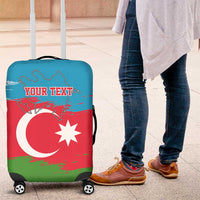 Personalized Azerbaijan Flag Style Luggage Cover Azerbaijani Flag Day