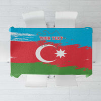 Personalized Azerbaijan Flag Style Tablecloth Azerbaijani Flag Day