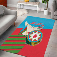 Azerbaijan Independence Day Area Rug Mustəqillik Gunu