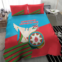 Azerbaijan Independence Day Bedding Set Mustəqillik Gunu