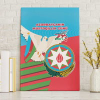 Azerbaijan Independence Day Canvas Wall Art Mustəqillik Gunu