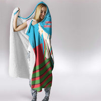Azerbaijan Independence Day Hooded Blanket Mustəqillik Gunu