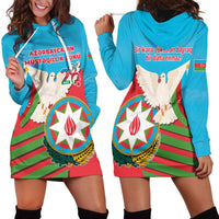 Azerbaijan Independence Day Hoodie Dress Mustəqillik Gunu