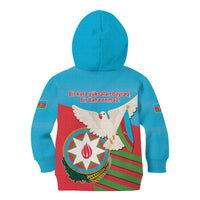 Azerbaijan Independence Day Kid Hoodie Mustəqillik Gunu