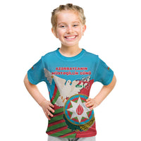 Azerbaijan Independence Day Kid T Shirt Mustəqillik Gunu