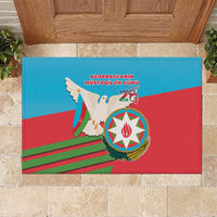 Azerbaijan Independence Day Rubber Doormat Mustəqillik Gunu