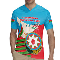 Azerbaijan Independence Day Rugby Jersey Mustəqillik Gunu