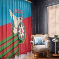 Azerbaijan Independence Day Window Curtain Mustəqillik Gunu