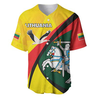 Lithuania Coat of Arms Baseball Jersey Vytis and Gandras