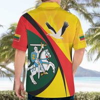 Lithuania Coat of Arms Hawaiian Shirt Vytis and Gandras