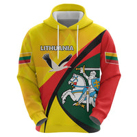 Lithuania Coat of Arms Hoodie Vytis and Gandras