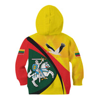 Lithuania Coat of Arms Kid Hoodie Vytis and Gandras