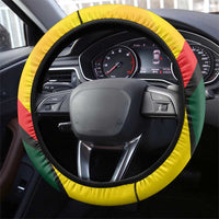 Lithuania Coat of Arms Steering Wheel Cover Vytis and Gandras LT17 - Wonder Print Shop