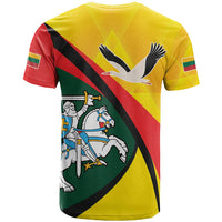 Lithuania Coat of Arms T Shirt Vytis and Gandras LT17 - Wonder Print Shop