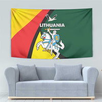 Lithuania Coat of Arms Tapestry Vytis and Gandras LT17 - Wonder Print Shop