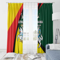 Lithuania Coat of Arms Window Curtain Vytis and Gandras LT17 - Wonder Print Shop