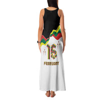 Lithuania Independence Day Family Matching Tank Maxi Dress and Hawaiian Shirt 16th February