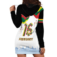 Lithuania Independence Day Hoodie Dress 16th February