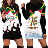 Lithuania Independence Day Hoodie Dress 16th February