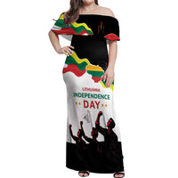 Lithuania Independence Day Off Shoulder Maxi Dress 16th February