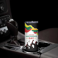 Lithuania Independence Day Skinny Tumbler 16th February LT17 - Wonder Print Shop
