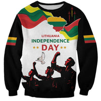 Lithuania Independence Day Sweatshirt 16th February LT17 - Wonder Print Shop