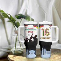 Lithuania Independence Day Tumbler With Handle 16th February LT17 - Wonder Print Shop