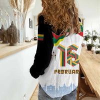Lithuania Independence Day Women Casual Shirt 16th February LT17 - Wonder Print Shop