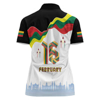 Lithuania Independence Day Women Polo Shirt 16th February LT17 - Wonder Print Shop