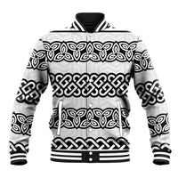Ireland Celtic Pattern Baseball Jacket Celtic Knot