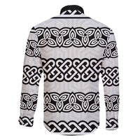 Ireland Celtic Pattern Family Matching Tank Maxi Dress and Hawaiian Shirt Celtic Knot