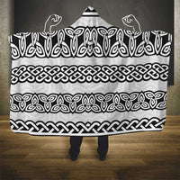 Ireland Celtic Pattern Hooded Blanket Celtic Knot
