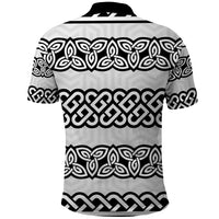 Ireland Celtic Pattern Polo Shirt Celtic Knot