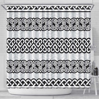 Ireland Celtic Pattern Shower Curtain Celtic Knot